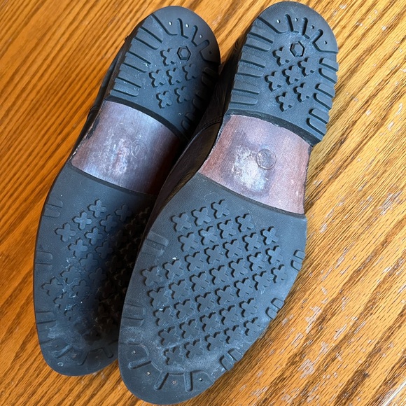 Timberland Boot Company high ankle cut black leather laced up boots - Picture 6 of 10